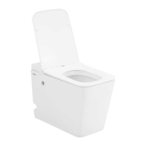 Унитаз напольный ABBER Rechteck белый с импульсным смывом (AC1213P)