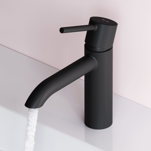 Смеситель для раковины AM.PM Libre черный (F6002222)