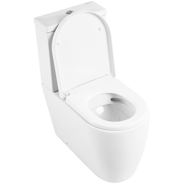 Унитаз-компакт BelBagno Marino безободковый (BB105CPR/BB105SC)