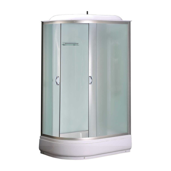 Душевая кабина Loranto 120х80х215 R поддон 20 см, стекло матовое, профиль хром (CS-66120-20 R F) Душевая кабина Loranto 120х80х215 R поддон 20 см, стекло матовое, профиль хром (CS-66120-20 R F)