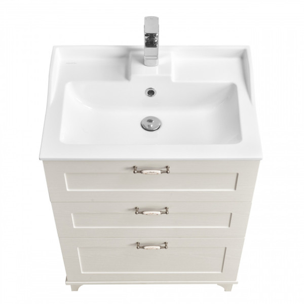 Тумба напольная Aquaton Леон 650x447x734 дуб белый (1.A194.6.01L.BPS.0) Тумба напольная Aquaton Леон 650x447x734 дуб белый (1.A194.6.01L.BPS.0)