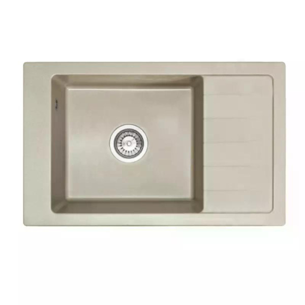 Мойка для кухни Rea sten biege гранит 79,5x48x20 бежевая (ZLE-00108)