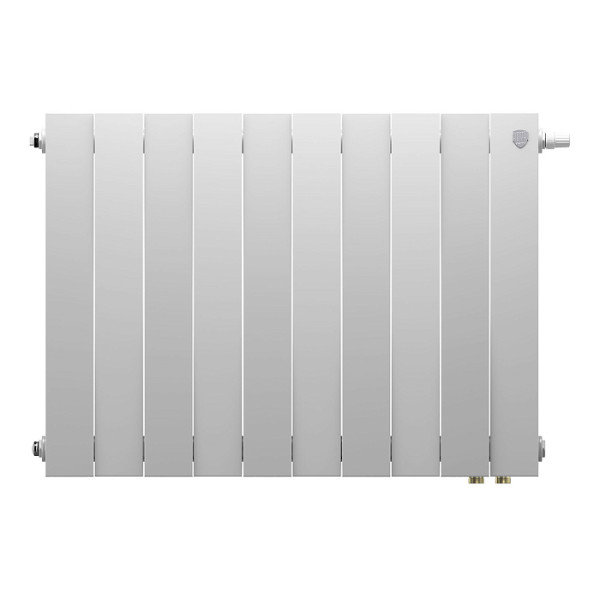 Радиатор биметаллический Royal Thermo PianoForte 500 Белый VR80 (10 секций) (RTPWVR803050010)