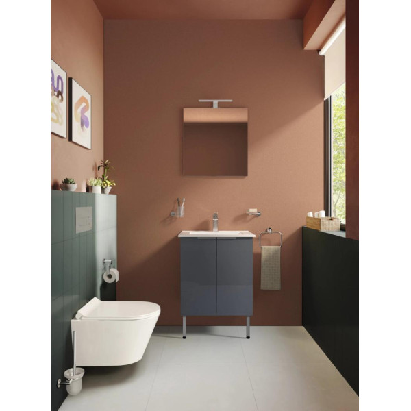 Унитаз подвесной Vitra M50 с сиденьем микролифт белый (8302B003-6404)