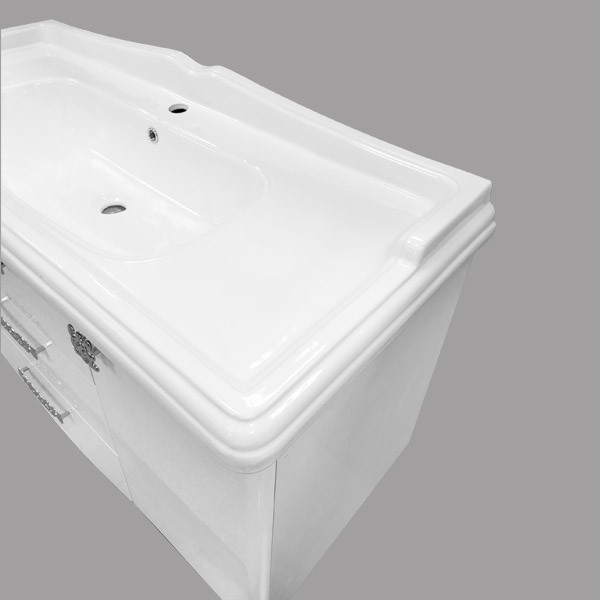 Тумба напольная Comforty дублин 1205x860x490 белый глянцевый с раковиной (00-00001487) Тумба напольная Comforty дублин 1205x860x490 белый глянцевый с раковиной (00-00001487)