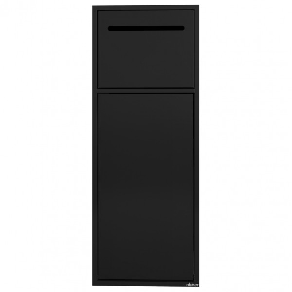Ниша настенная скрытая Abber Nischen 23x13x60 с корзиной и бумагодержателем, черная матовая (AN3008MB) Ниша настенная скрытая Abber Nischen 23x13x60 с корзиной и бумагодержателем, черная матовая (AN3008MB)