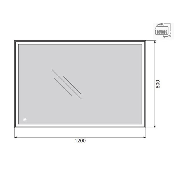 Зеркало с подсветкой BelBagno SPC-GRT 120x80 с подогревом (SPC-GRT-1200-800-LED-TCH-WARM) Зеркало с подсветкой BelBagno SPC-GRT 120x80 с подогревом (SPC-GRT-1200-800-LED-TCH-WARM)