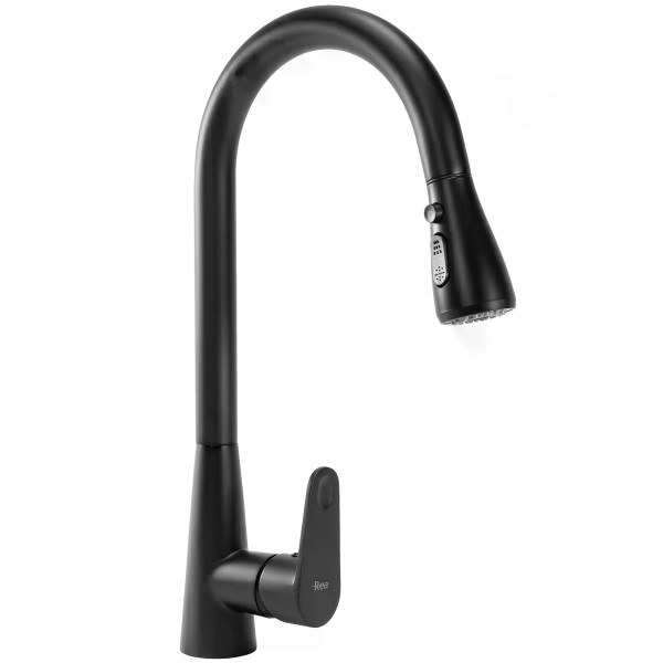 Смеситель для кухни Rea Mild черный матовый (REA-B4800) Смеситель для кухни Rea Mild черный матовый (REA-B4800)