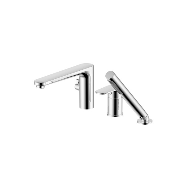 Смеситель на борт ванны Aquatek Ника хром (AQ1848CR)