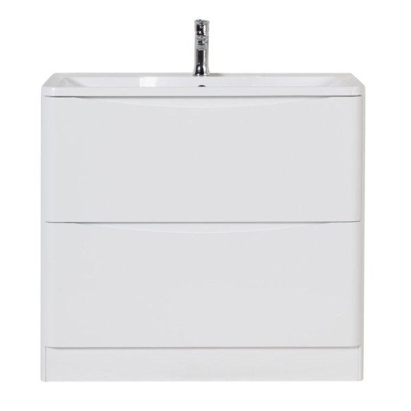 Тумба напольная BelBagno Acqua 90 Bianco Lucido (Acqua-900-2C-PIA-BL)