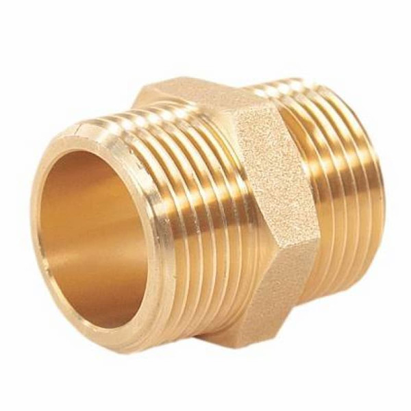 Штуцер 1"- 1" ПП латунь Джилекс (6403)