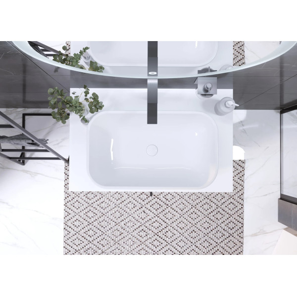 Тумба подвесная 1Marka Desire 800x500x487 белый (Ц0000026594)