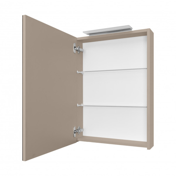 Шкаф зеркальный Roca Oleta 500x137x700 капучино (A857643515)