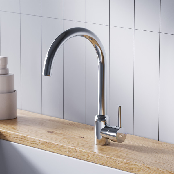 Смеситель для кухни Dorff Logic хром (D3007000)