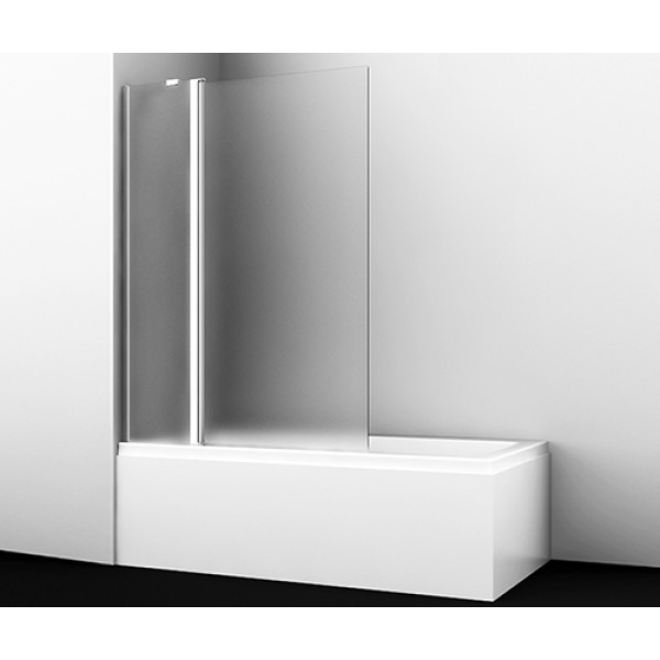 Шторка на ванну WasserKRAFT Berkel 48P02-110L Matt glass Fixed 110х140 стекло матовое Шторка на ванну WasserKRAFT Berkel 48P02-110L Matt glass Fixed 110х140 стекло матовое