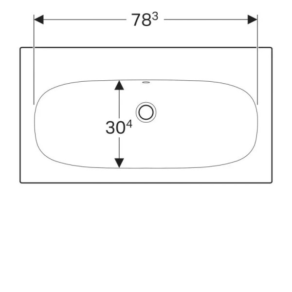 Раковина встраиваемая Geberit Acanto Slim 90x48 без отверстия под смеситель (500.643.01.2) Раковина встраиваемая Geberit Acanto Slim 90x48 без отверстия под смеситель (500.643.01.2)