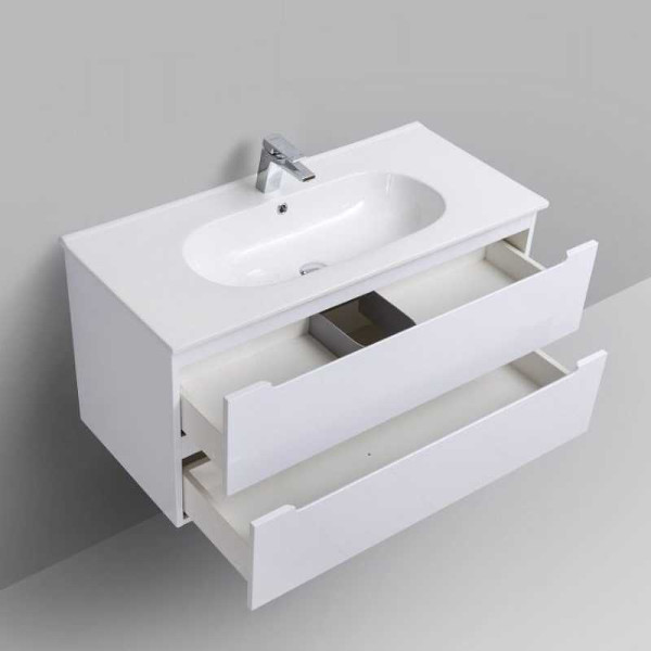 Раковина встраиваемая BelBagno 101,5 белая (LOV-1000-LVB)