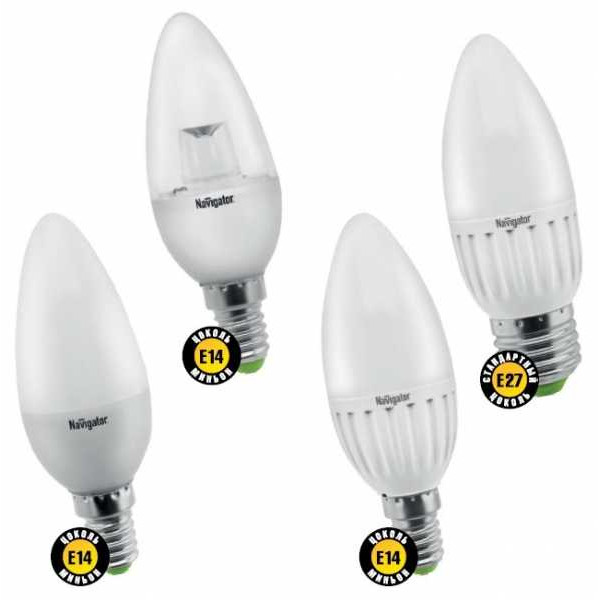 Лампа светодиодная LED 5вт E14 белый матовая свеча Лампа светодиодная LED 5вт E14 белый матовая свеча