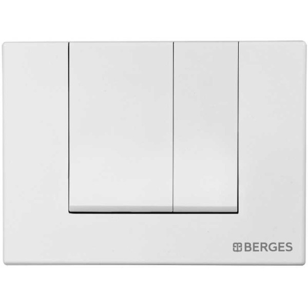 Инсталляция для подвесного унитаза Berges NOVUM S1 с клавишей (040241) белая