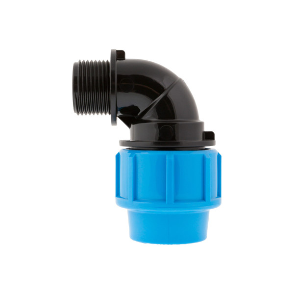 Соединение угловое 32*1"Н Джилекс (для п/э трубы, PP) (9275)