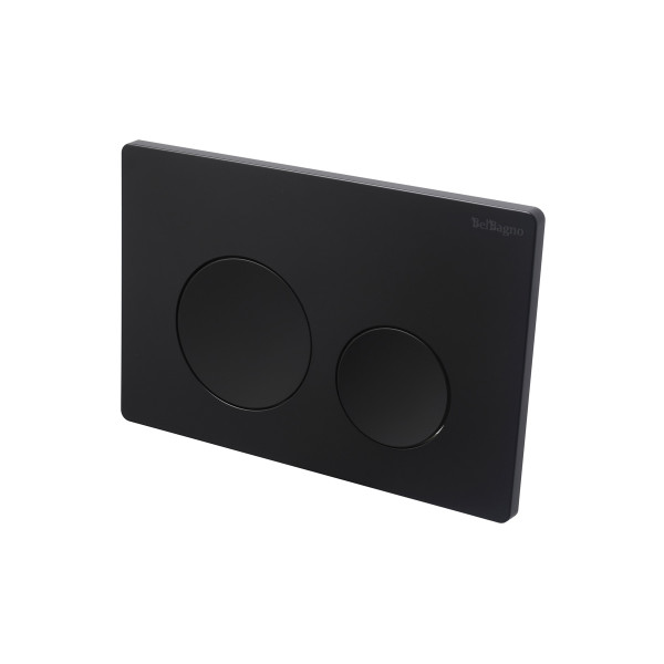 Клавиша смывная BelBagno черный матовый (BB-03C-NERO.M) Клавиша смывная BelBagno черный матовый (BB-03C-NERO.M)
