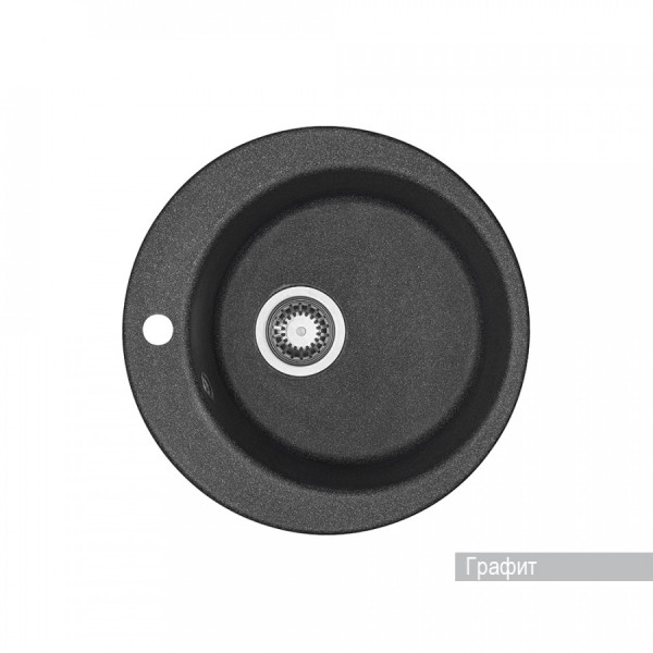 Мойка для кухни врезная Aquaton Иверия 470x470x190 графит (1.A711.0.32I.V21.0) Мойка для кухни врезная Aquaton Иверия 470x470x190 графит (1.A711.0.32I.V21.0)