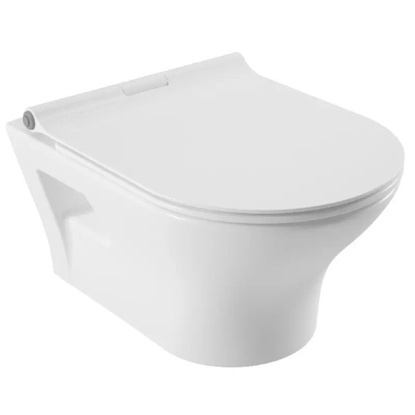 Унитаз подвесной Serel Nita с ободком, с сиденьем микролифт Zeta (NT23SL)