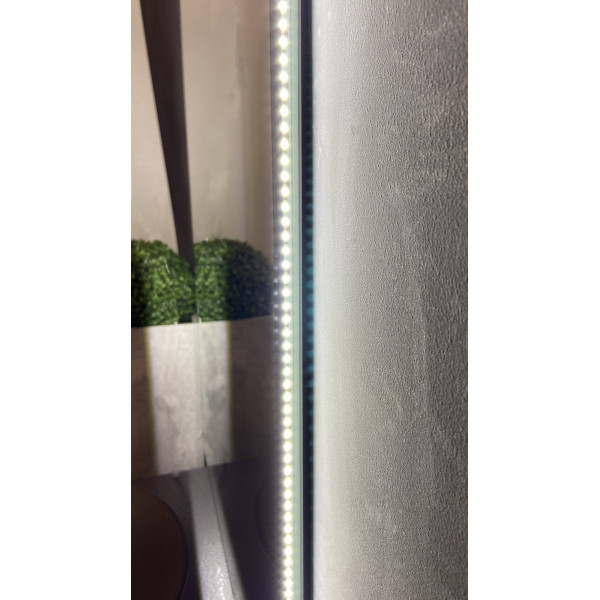 Зеркало Azario Incanto 600х1000 сенсорный выключатель, подсветка с диммером, цвет черный (LED-00002538) Зеркало Azario Incanto 600х1000 сенсорный выключатель, подсветка с диммером, цвет черный (LED-00002538)