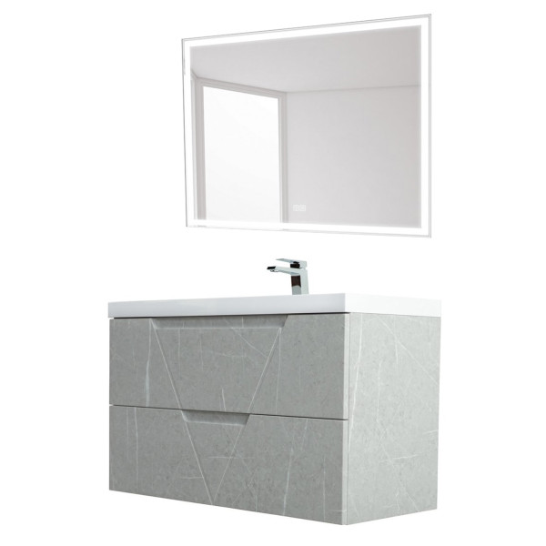 Тумба подвесная Belbagno Vittoria 700x450x570 Toros Bianco (VITTORIA-700-2C-SO-TB-P)