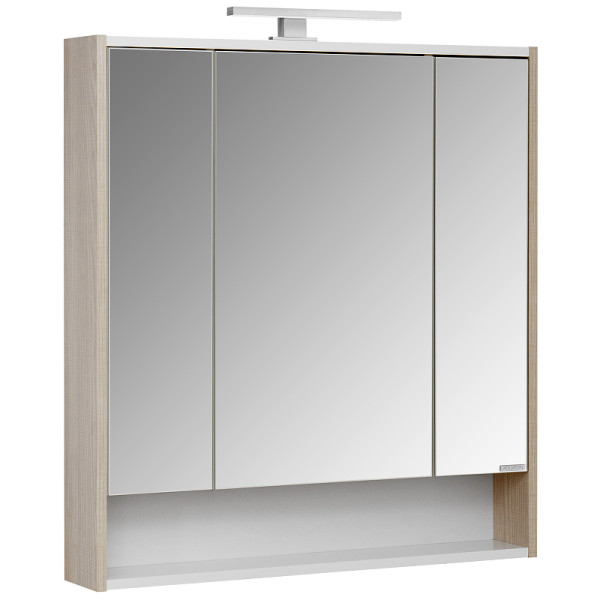 Шкаф зеркальный Aquaton Рико 80 Белый/Ясень фабрик (1A215302RIB90) Шкаф зеркальный Aquaton Рико 80 Белый/Ясень фабрик (1A215302RIB90)