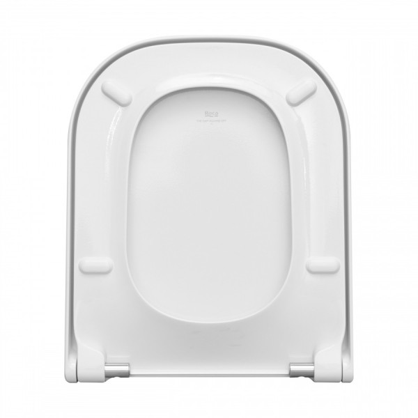 Сиденье для унитаза Roca The Gap 35x42,7 с микролифтом белое (A8017320B) Сиденье для унитаза Roca The Gap 35x42,7 с микролифтом белое (A8017320B)
