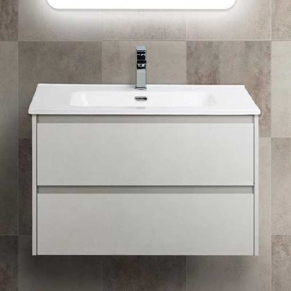 Тумба подвесная BelBagno Kraft 80 см Bianco Opaco (Kraft-800-2C-SO-BO)