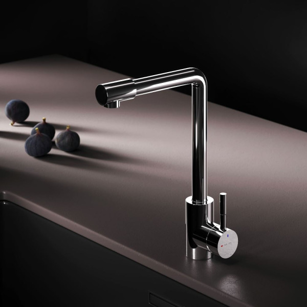 Смеситель для кухни AM.PM X-Joy S с L-изливом хром (F85B05000)