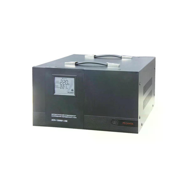 Стабилизатор напряжения Ресанта АСН-12000/1-ЭМ (63/1/17)