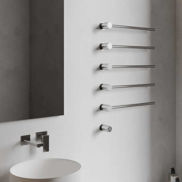 Полотенцесушитель электрический Abber Charme 520x795 хром (AH4005) Полотенцесушитель электрический Abber Charme 520x795 хром (AH4005)