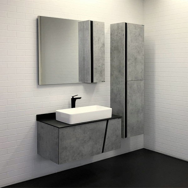 Тумба подвесная с раковиной Comforty Эдинбург 900x520x540 дуб светлый/черный (00004149881) Тумба подвесная с раковиной Comforty Эдинбург 900x520x540 дуб светлый/черный (00004149881)