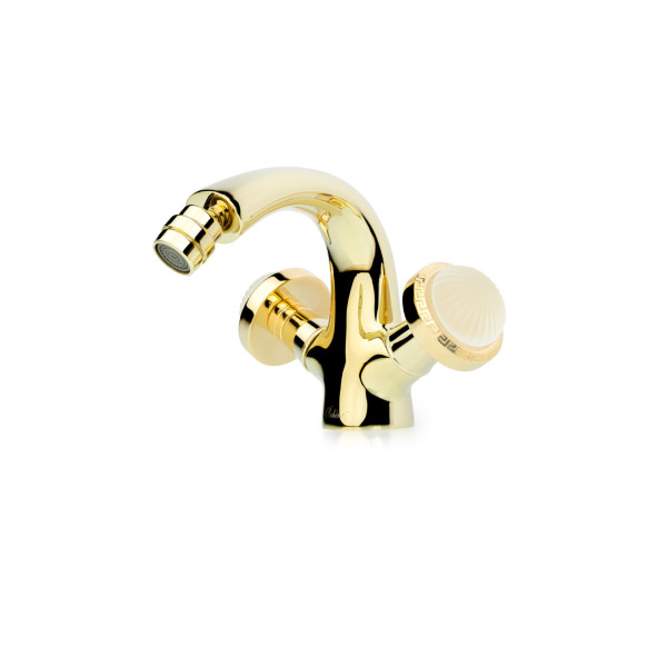 Смеситель для биде Boheme Satine золотой (296-ST)