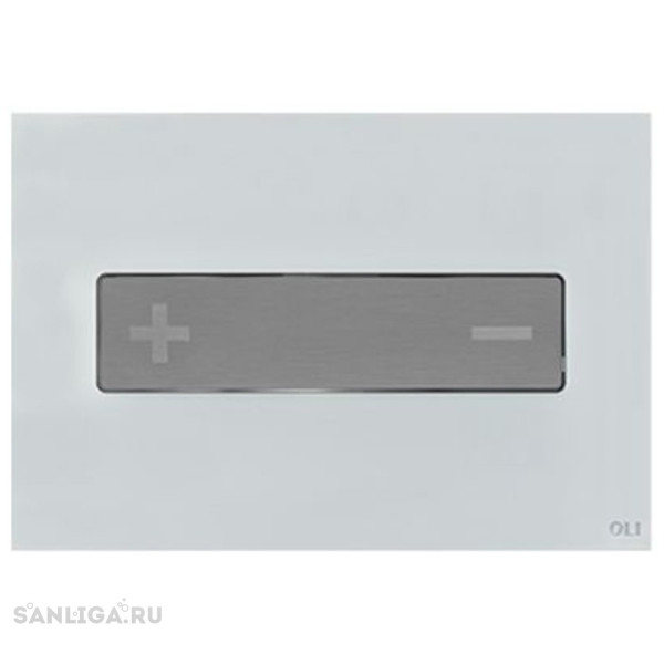 Клавиша смывная Oli Oceania inox белый (054558 )