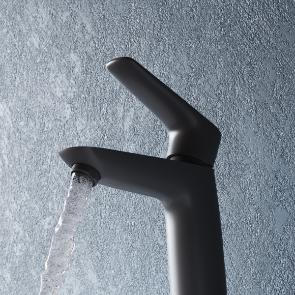 Смеситель для раковины Dorff Prime New черный (D40102122)