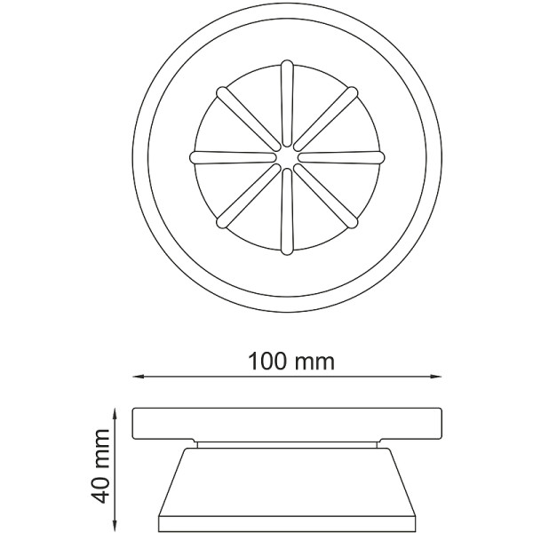 Мыльница WasserKRAFT Donau хром (K-2429)