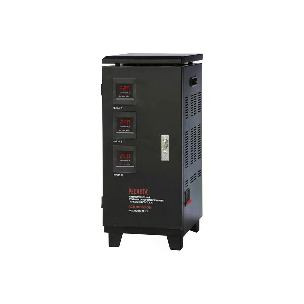 Стабилизатор напряжения трехфазный Ресанта АСН-9000/3 (63/4/4)