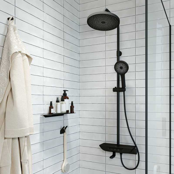 Душевая система Iddis SpaHome черная матовая (SpaHome) Душевая система Iddis SpaHome черная матовая (SpaHome)