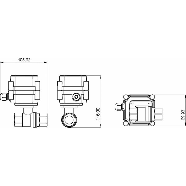 Комплект Gidrolock Standard Bonomi 1/2" (35201031)