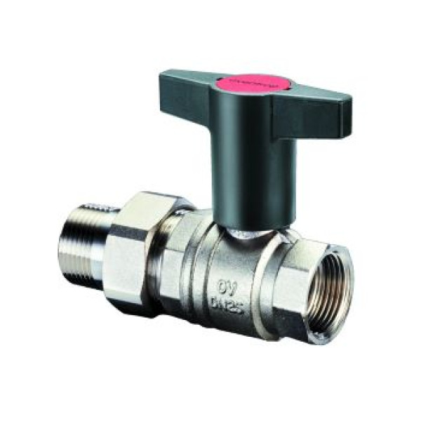Кран 3/4" шаровый со сгоном Oventrop "Optibal" (бабочка, удлиненная) (107 57 06) Кран 3/4" шаровый со сгоном Oventrop "Optibal" (бабочка, удлиненная) (107 57 06)