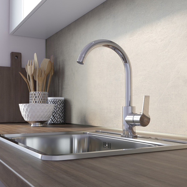 Смеситель для кухни Milardo Meal хром (M01SBJ0M05)