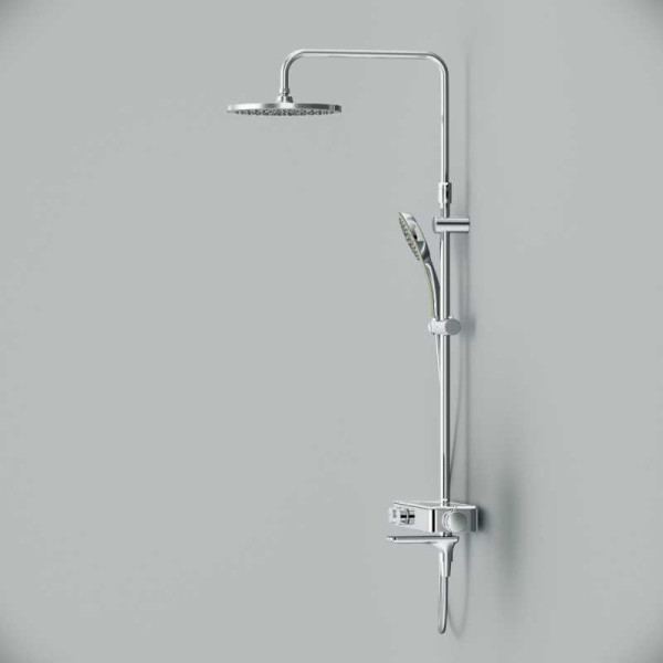 Система душевая Inspire V2.0 (смеситель с термостатом, верхний душ, душева лейка, душ.шланг) Система душевая Inspire V2.0 (смеситель с термостатом, верхний душ, душева лейка, душ.шланг)