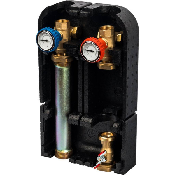 Насосная группа Stout 1" (с прямым контуром, без насоса в теплоизоляции) (SDG-0001-002501) Насосная группа Stout 1" (с прямым контуром, без насоса в теплоизоляции) (SDG-0001-002501)