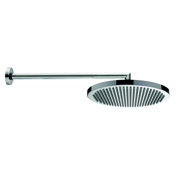 Верхний душ Bossini Apice 280 мм с настенным кронштейном 400 мм хром (H70430I.030)