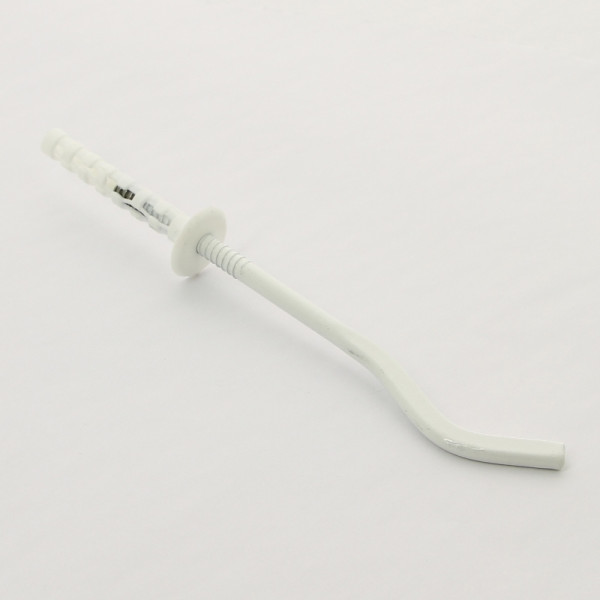 Кронштейн Uni-Fitt штыревой 7х180 плоский эмалированный с дюбелем 10х75 Кронштейн Uni-Fitt штыревой 7х180 плоский эмалированный с дюбелем 10х75