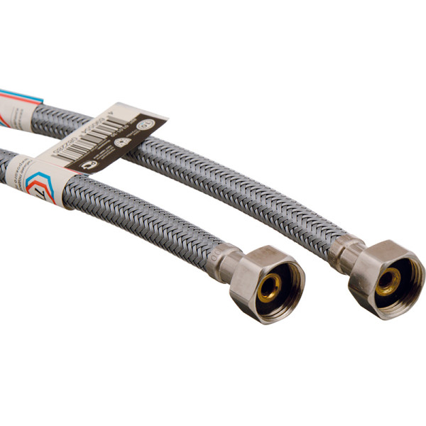 Подводка гибкая для воды 400 мм. 1/2" ВВ ТР (EPDM/нейлон РА6/нержавеющая сталь) ТР-Сантехника (03.00-40) Подводка гибкая для воды 400 мм. 1/2" ВВ ТР (EPDM/нейлон РА6/нержавеющая сталь) ТР-Сантехника (03.00-40)